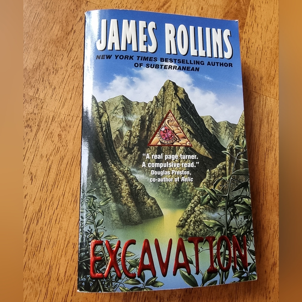 EXCAVATION By James Rollins Paperback Book